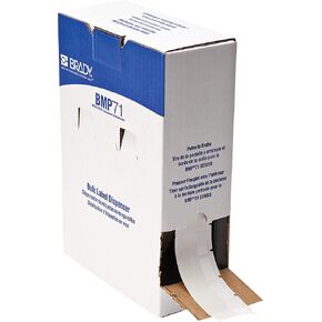 Brady Self-Laminating Vinyl Wrap Around Wire and Cable Labels, Bulk, for M610, M611, M710, BMP61, and BMP71 Printers - 1.5" x 1". BM-31-427