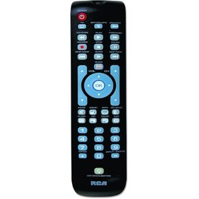 RCA Three-Device Universal Remote, Black