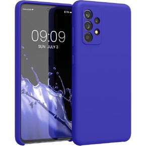 kwmobile Case Compatible with Samsung Galaxy A52 / A52 5G / A52s 5G Case - TPU Silicone Phone Cover with Soft Finish - Gray Green