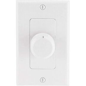 Monoprice 108243 RMS 100W Speaker Volume Controller, White