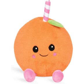 وسادة قطيفة مطرزة على شكل ليمون وردي ثلاثية الأبعاد من iscream Kawaii Cutie مقاس 40.64 سم in Kuwait
