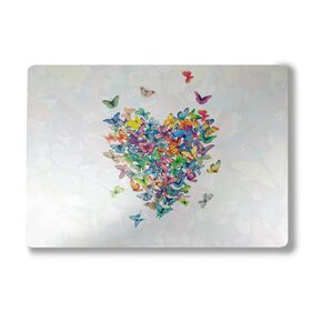 Glossy Glitter Laptop Skin Compatible with Surface Laptop 7 15" (2024) - Wildheart - Premium 3M Vinyl Protective Wrap Decal Cover - Easy to Apply | Crafted in The USA by MightySkins