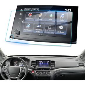 LFOTPP Screen Protector Compatible with 2021 2022 2023 Honda Ridgeline [Sport/RTL/RTL-E/Black Edition] 8 Inch Glass 2023 Honda Ridgeline Navigation Infotainment Display Center Touchscreen Protector