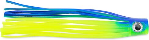 C&H Lures Lil Stubby Chugger Lure - Blue/White 5.5 Inch Flesh-Like Body, Single or Bulk 10 Pack, One Piece Saltwater Fishing Lures, Versatile for Saltwater Fishing, Premium Fishing Lures Saltwater in Kuwait