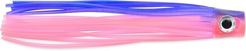 C&H Lures Lil Stubby Chugger Lure - Blue/White 5.5 Inch Flesh-Like Body, Single or Bulk 10 Pack, One Piece Saltwater Fishing Lures, Versatile for Saltwater Fishing, Premium Fishing Lures Saltwater in Kuwait