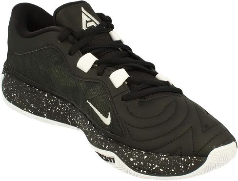 Nike Giannis Freak 5 Men's Basketball Shoes (DX4985-101, White/White/Black) Size 10.5 in Saudi Arabia