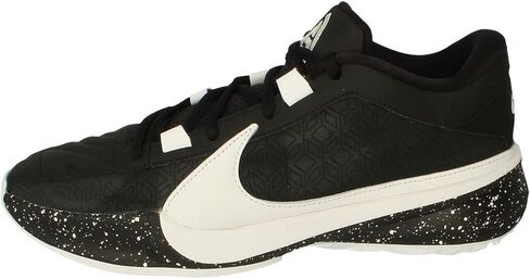 Nike Giannis Freak 5 Men's Basketball Shoes (DX4985-101, White/White/Black) Size 10.5 in Saudi Arabia