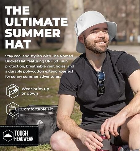Summer Bucket Hat for Women - Fisherman Hat - Beach Bucket Hats for Men - Women's Summer Hat - Bucket Sun Hats for Protection in Kuwait