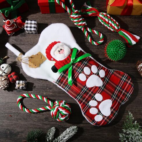 10 قطع من ألعاب عيد الميلاد للكلاب، لعبة مضغ للكلاب لعيد الميلاد، ألعاب صرير للكلاب، هدايا عيد ميلاد للكلاب in Saudi Arabia