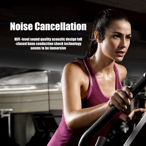 bone conduction headphones bone conducting headphones wireless bluetooth titanium open ear bone conduction headphones wireless with IPX8 waterproof 16GB memory offline use headphones for gym in Saudi Arabia