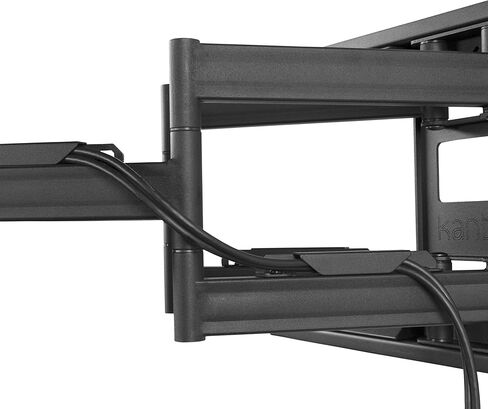 حامل تلفزيون على الحائط بحركة كاملة من Kanto PX600 لتلفزيونات 37 بوصة - 75 بوصة | أسود in Kuwait