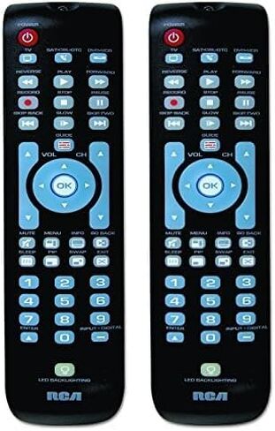 RCA Three-Device Universal Remote, Black in Kuwait