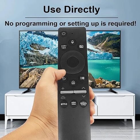جهاز تحكم عن بعد بديل عالمي لأجهزة تلفزيون Samsung Smart-TV LCD LED UHD QLED، مع Netflix وPrime Video وأزرار Rakuten (ناعمة) in Saudi Arabia