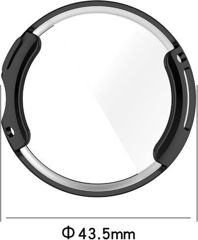 FitTurn Screen Protector Case for Google Pixel Watch 3 41mm/2/Pixel Watch TPU Slim Case Cover [Plating Metal Color Frame] [3D Full Coverage] Shell Protective for Pixel Watch 3 41mm(5pack-1) in Saudi Arabia