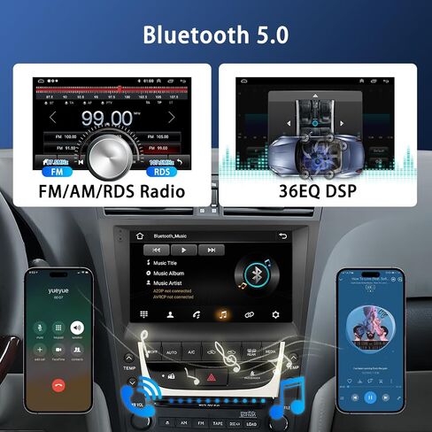 ستيريو سيارة 8 Core 4G+64G لسيارة Lexus GS300/350/450/460 2004-2011 مع Carplay & Android Auto، راديو سيارة Android Hodozzy 9 بوصة مع كاميرا احتياطية، بلوتوث، وصلة مرآة، 36EQ DSP، Lexus FM/AM/RDS in Saudi Arabia