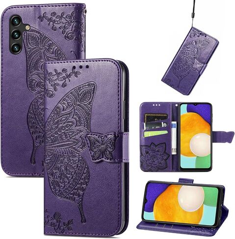Wallet Case for Samsung Galaxy A13 5G Case Wallet 【RFID Blocking】, Flip Phone Case Compatible with Samsung A13 5G Wallet Case, for Galaxy A13 5G Wallet Case Phone Case with Wrist Strap Kickstand in Saudi Arabia