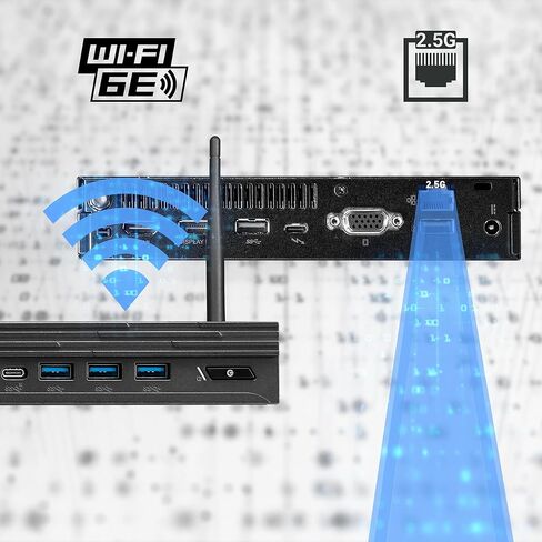 MSI PRO DP10 Desktop: Intel Core i5-1340P, Iris Xe Graphics, 8GB Memory, 1TB SSD, WiFi 6, Windows 11 PRO: 13M-059US in Saudi Arabia