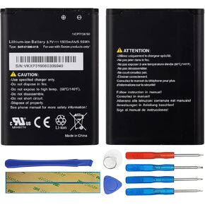 Duotipa BAT-01500-01S Battery Compatible with Sonim XP3, XP3800 with Repair Tool Kit