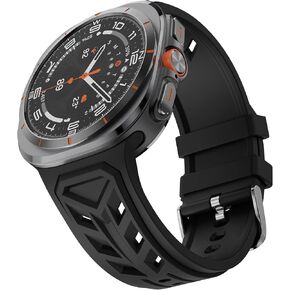 Rugged Armor Band Compatible with Samsung Galaxy Watch Ultra Band 47mm (2024), Silicone Sport Galaxy Watch Ultra Bands for Men Women in Kuwait
