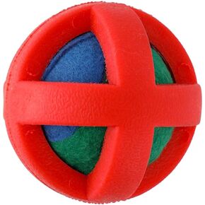 Puppy Chewy Dog Toy Ball - Color Varies - 3.5 Inch Diameter