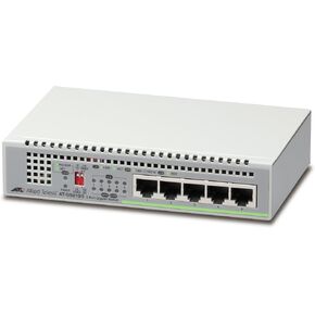 Allied Telesis AT-GS910/5-10 Unmanaged Switch 5-port 10/100/1000T Internal PSU
