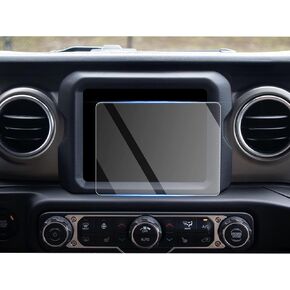 CDEFG 2023 Wrangler JL Gladiator 8.4" Screen Protector for 2023 Wrangler 8.4 Inch Touch Screen Protector Foils Navigation Radio Display Screen Protective Film Tempered Glass 2023 Wrangler Gladiator Pickup Truck Accessories