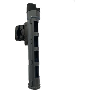 Bike Fishing Rod Holder, Fishing Rod Holder for Bike , E-Bike Fishing Rod Holder, Easy to Install for Bicycles, E-Bikes, Motorcycles, Boats and ATVS, Gray