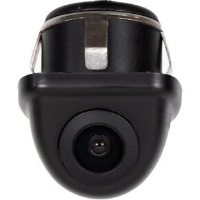 RYDEEN CM-LIP4 Backup/Front Lip Camera, Waterproof, NightVision CMOS Sensor, ABS Casing, Spring Mount, Include a Hole Saw, OEM Style, Reverse Trigger, for Cars, Trucks, SUVs, RVs, Vans (Black)