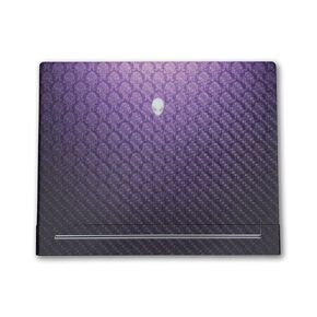 Glossy Glitter Laptop Skin Compatible with Alienware X16 R2 (2024) - Mathematical - Premium 3M Vinyl Protective Wrap Decal Cover - Easy to Apply | Crafted in The USA by MightySkins