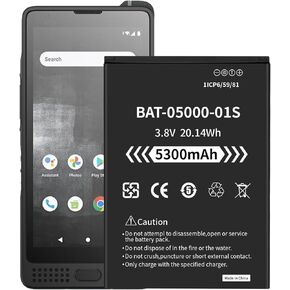 for Sonim XP10 Battery [Upgraded 5300mAh] BAT-05000-01S Battery for Sonim XP10 XP9900 Replacement