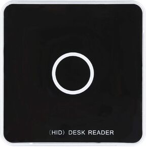 UHF RFID Card Reader Writer, 915MHZ RFID Reader Writer USB Desktop Reader Writer NonContact Electronic Tag Access Control System Plug and Play