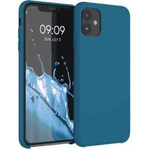 kwmobile Case Compatible with Apple iPhone 11 Case - TPU Silicone Phone Cover with Soft Finish - Neon Violet