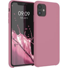 kwmobile Case Compatible with Apple iPhone 11 Case - TPU Silicone Phone Cover with Soft Finish - Neon Violet