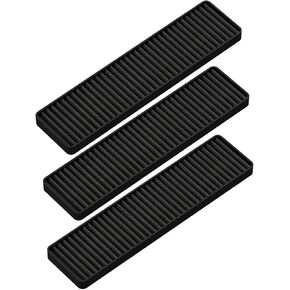 3 Packs Microwave Filter Replacement Parts Compatible with LG GE Kenmore Microwaves, Charcoal Air Filters for Models LMV1650SW, LMV2031BD, LMV2031ST, LMV2031SB, JVM7195SK6SS, JVM7195DK5WW