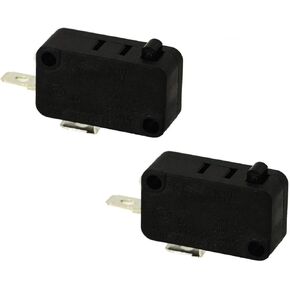 EXP497 (Pack of 2) Microwave Secondary Door Switch (Normally Open) Replaces 3B73362F, WB24X816, 6600W1K003C, QSWMA085WRE0, WB24X829, WB24X10180, WP56001036, WB23X10019, 5304408938, WB24X10029