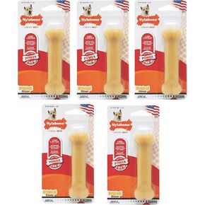 Nylabone (5 Pack) Dura Chew Regular Original Flavored Bone Dog Chew Toys