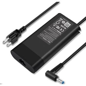 150W Power Supply 19.5V 7.7A Charger for HP ZBook 15 G3 G4 G5 G6 Create G7, Studio G3 G4 G5 G6 G7 G8, Fury 15 17 G7 G8, Gaming Pavilion15 17, OMEN x by 15 17 776620-001 917677-003 Laptop Adapter Cord