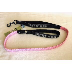ROK Straps Stretch Leash Size: Medium (54" H x 0.75" W x 0.25" D), Color: Pink Camo