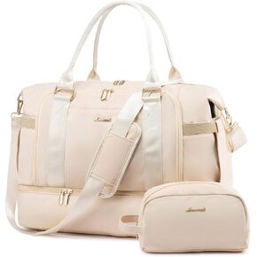 Gym Bag for Women LOVEVOOK Travel Duffel Bag with USB Charging Port,Weekender Bags for Women with Shoe Compartment,Carry on Overnight Bag with Toiletry Bag,Hospital Bags for Labor and Deliver