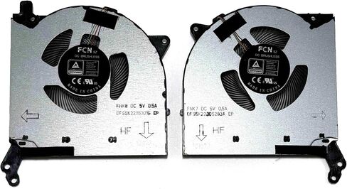 BestParts Genuine CPU+GPU Cooling Fan Replacement for Lenovo Legion 5 (15″, 6, 2021), P/N: DFSAL12E164810 DFSAL12E064860, for Legion 5-15ACH6H (Type: 82JU) in Saudi Arabia