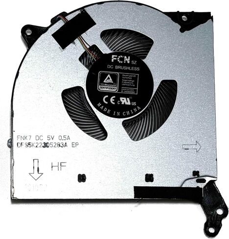BestParts Genuine CPU+GPU Cooling Fan Replacement for Lenovo Legion 5 (15″, 6, 2021), P/N: DFSAL12E164810 DFSAL12E064860, for Legion 5-15ACH6H (Type: 82JU) in Saudi Arabia
