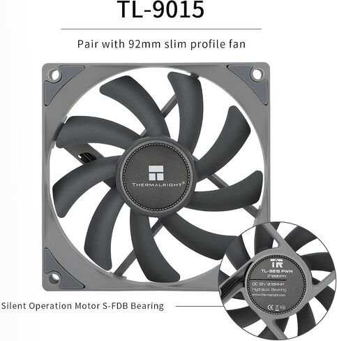 مبرد وحدة المعالجة المركزية AXP90 X36 منخفض المستوى ITX، ارتفاع 36 مم، مروحة وحدة المعالجة المركزية TL-9015 رفيعة PWM، مبرد تبريد الكمبيوتر ITX، لـ AMD: AM4 AM5/Intel LGA1150/1151/1200/1700 in Saudi Arabia
