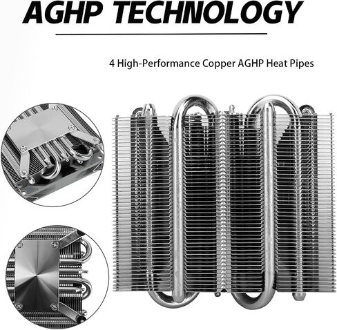 مبرد وحدة المعالجة المركزية AXP90 X36 منخفض المستوى ITX، ارتفاع 36 مم، مروحة وحدة المعالجة المركزية TL-9015 رفيعة PWM، مبرد تبريد الكمبيوتر ITX، لـ AMD: AM4 AM5/Intel LGA1150/1151/1200/1700 in Saudi Arabia