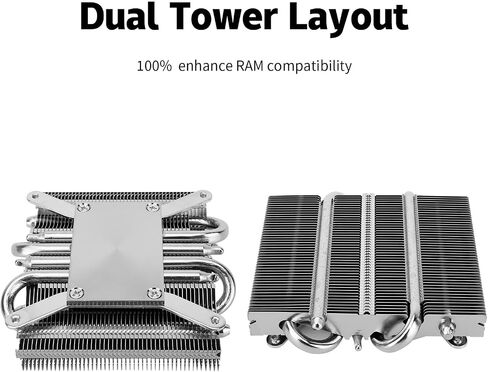 مبرد وحدة المعالجة المركزية AXP90 X36 منخفض المستوى ITX، ارتفاع 36 مم، مروحة وحدة المعالجة المركزية TL-9015 رفيعة PWM، مبرد تبريد الكمبيوتر ITX، لـ AMD: AM4 AM5/Intel LGA1150/1151/1200/1700 in Saudi Arabia