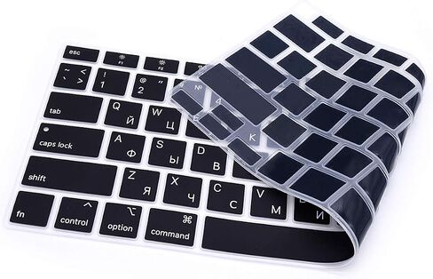 Korean Language Keyboard Cover A2179 Silicone Protective Skin Keyboard Protector for MacBook Air 13 inch with Touch ID A2337 M1 Chip US Layout in Kuwait