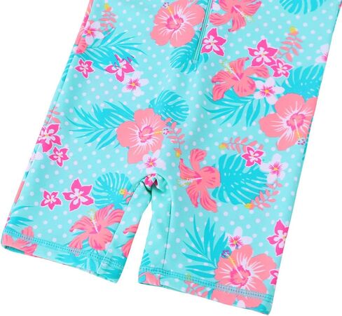 TFJH E 1PCS Long Sleeve Girls Bathing Suits Rashguard Swimsuits UV 50+ Beachwear 469 Daisy Navy Long 152/158 in Saudi Arabia