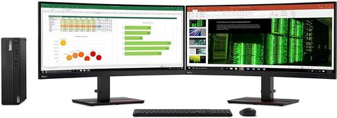 كمبيوتر مكتبي Lenovo ThinkCentre M75s Gen 2، معالج AMD Ryzen 5 PRO 5650G سداسي النواة بسرعة 3.90 جيجاهرتز، ذاكرة الوصول العشوائي DDR4 سعة 8 جيجابايت، محرك أقراص NVMe SSD بسعة 25 جيجابايت، نظام التشغيل Windows 11 Pro in Saudi Arabia