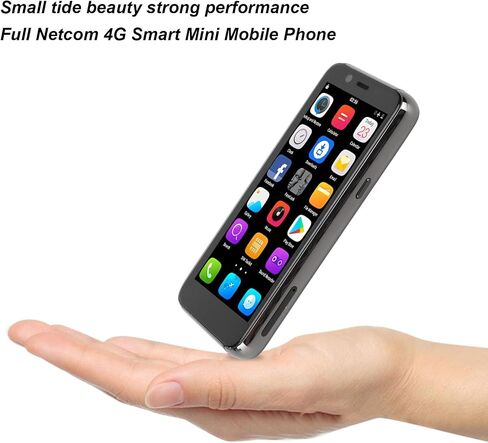 هاتف Zyyini Mini الذكي، شاشة IPS مقاس 3.5 بوصة، هاتف محمول 4G مفتوح الوجه، ذاكرة وصول عشوائي 3 جيجابايت 32 جيجابايت، مكالمة SIM مزدوجة 4G، كاميرا مزدوجة، MTK6737 رباعي النواة، مكبر صوت 2 في 1 K، هيكل نحيف للغاية in Saudi Arabia