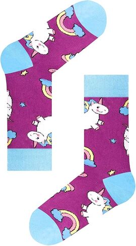 sockfun هدايا مضحكة للفتيات 4-10 سنوات، جوارب الفتيات الجدة جوارب ممتعة للأطفال في صندوق هدية in Kuwait