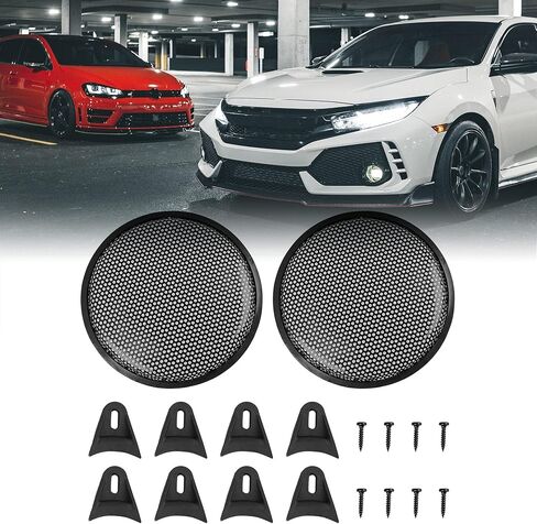 X AUTOHAUX 2 قطعة 10 بوصة غطاء الشواية المتكلم شبكة حامي مكبر صوت للسيارة غطاء مكبر الصوت مضخم الصوت غطاء الشواية in Saudi Arabia